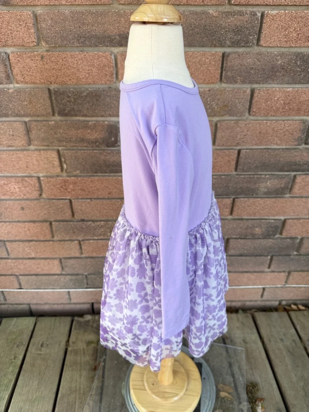 Epic Threads Lavender Toddler Dress Size 4 - Picture 3 of 4